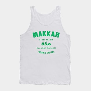 Makkah The Holy Capital Tank Top